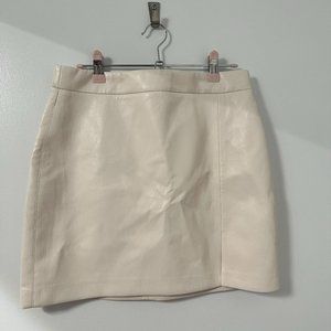 Aritizia Vegan Leather Skirt